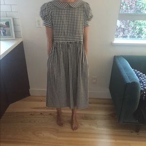 Come de garçons gingham dress